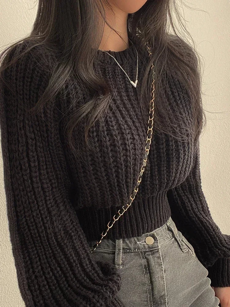Amélie & Rose™ | Elegant Long Sleeve Sweater