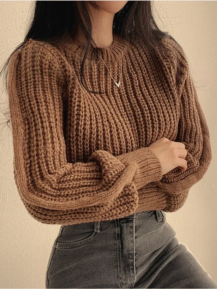 Amélie & Rose™ | Elegant Long Sleeve Sweater