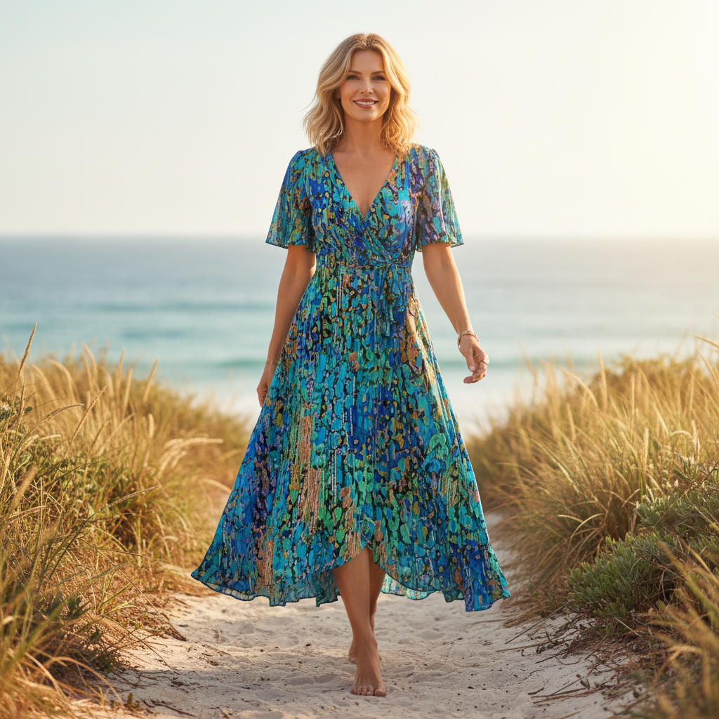 Amélie & Rose | The Isla Ocean Dress