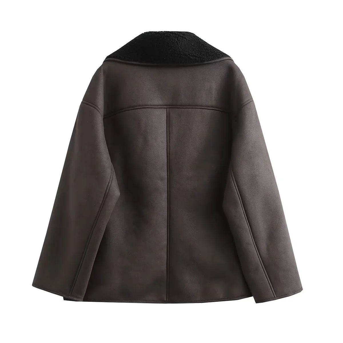 Amélie & Rose™ | Elegant Shearling Jacket