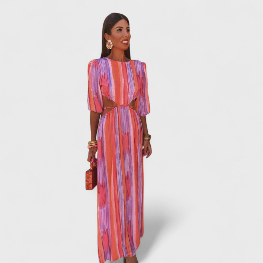 Amélie & Rose | Paloma Elegant Dress with Cut-Outs