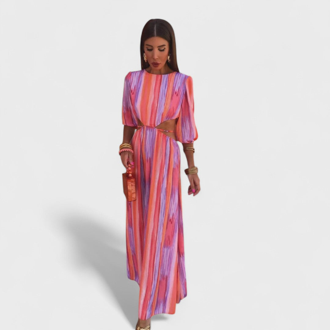 Amélie & Rose | Paloma Elegant Dress with Cut-Outs